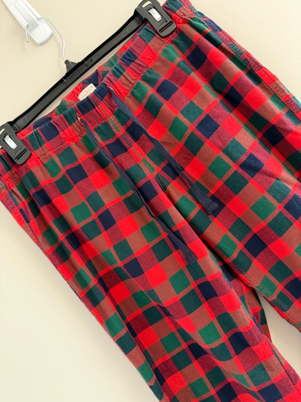 J Crew Plaid Pajama Pants Small Tartan Lounge Sleepwear Cozy Cabincore Preppy